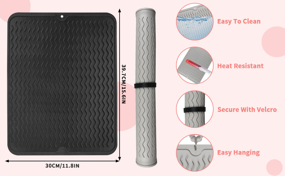 Oversize Silicone Heat Resistant Mat