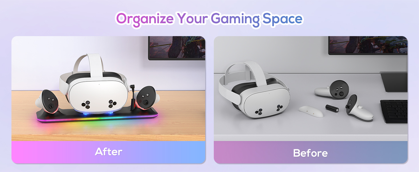 charging dock for meta quest 3s