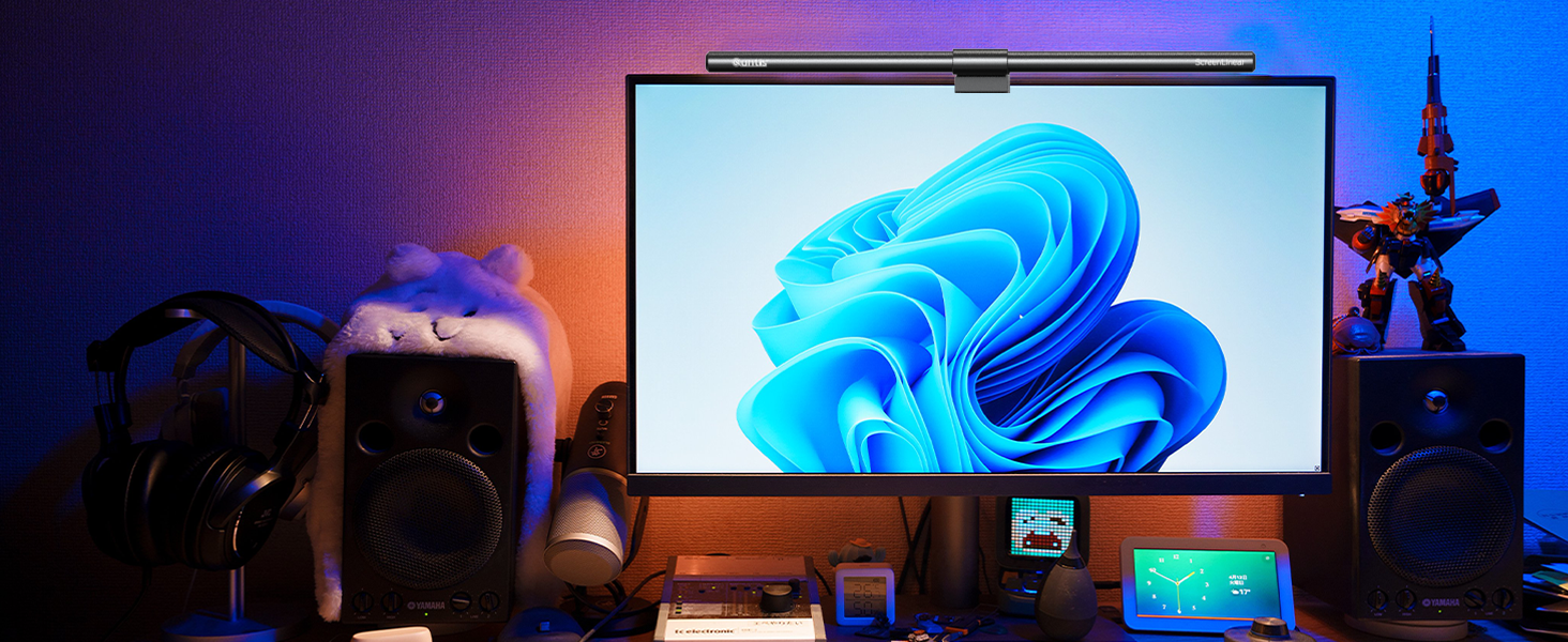 monitor light bar curved