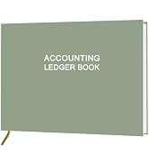 Accounting Ledger Book - Ledger Book for Small Businesses Bookkeeping &amp; Personal Use, Expense Tra...
