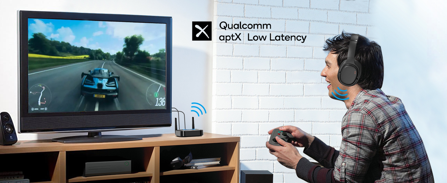 low latency bluetooth transmitter