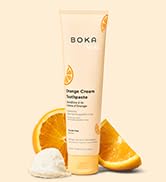Boka n-Ha kids toothpaste in orange cream