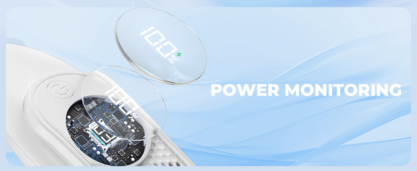 3-Speed, LED Display, 4000mAh, Type-C Port