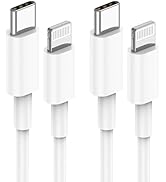 6FT USB C to Lightning Cable, 2 Pack [Apple MFi Certified] USB C iPhone Charger PD Fast Charging,...