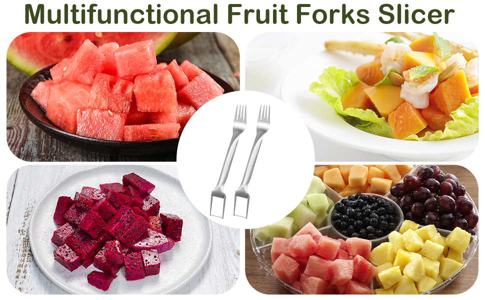Watermelon Fork Slicer Cutter