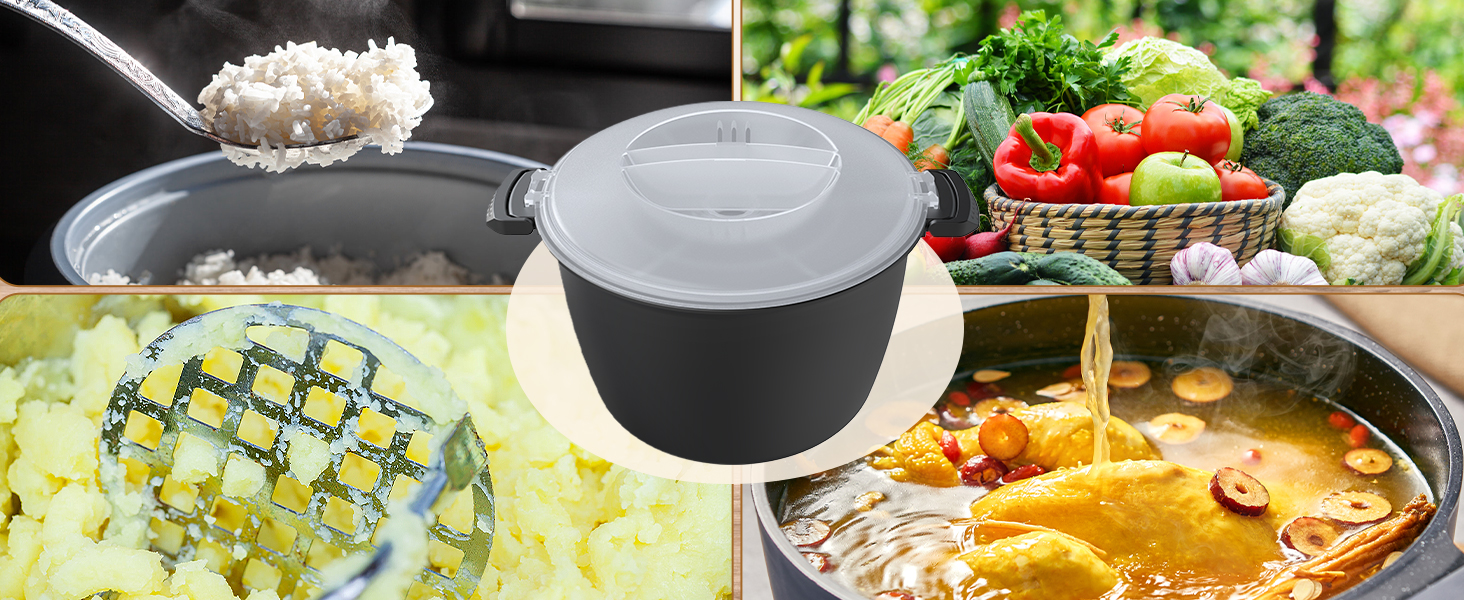 microwave steamer for vegetables microwave safe bowls microwave cookware microwave rice cooker