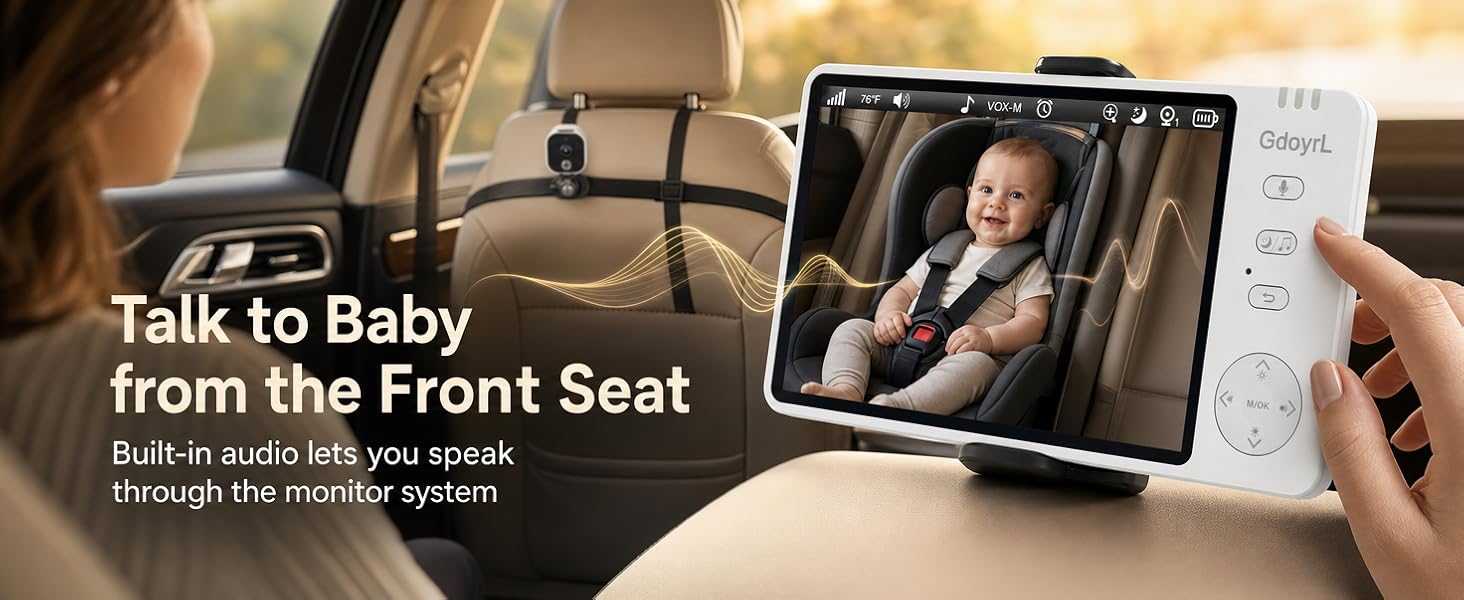 Wireless Baby Car Camera