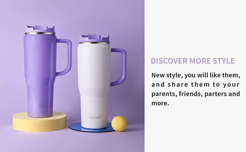 EALGRO 40 oz insulated water bottle A+ Part3