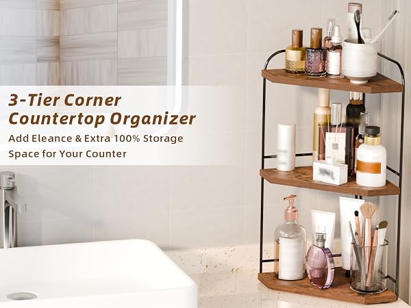 bathroom counter organizer