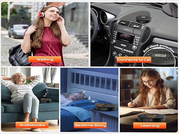 portable cd player with speaker