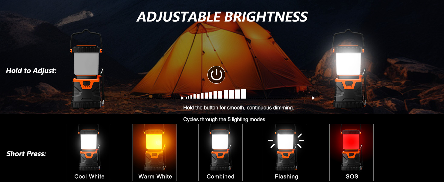 adjustable brightness