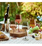 Colored Wine Glasses