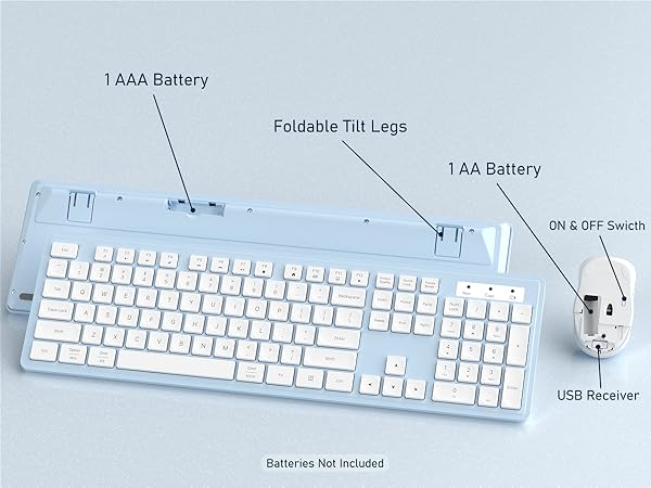 Wireless Keyboard and Mouse