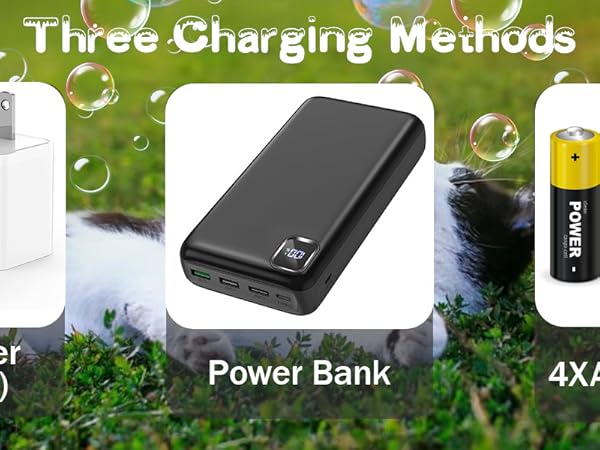 Automatic bubble machine