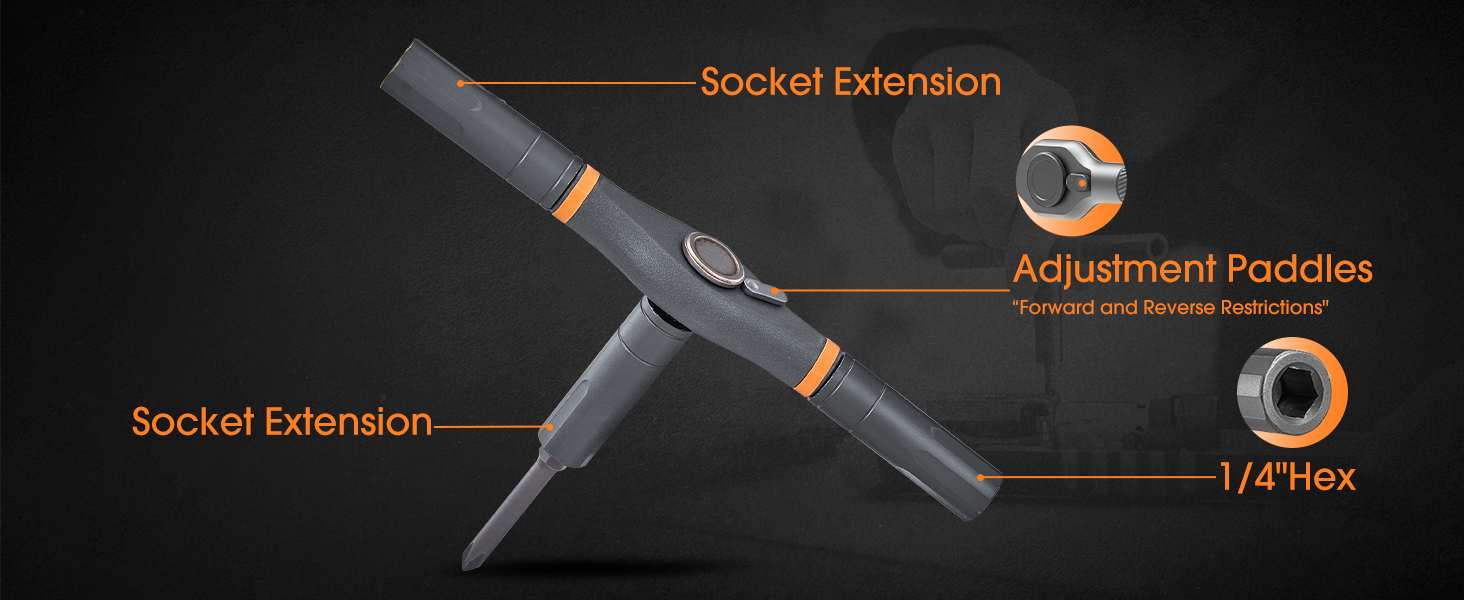 sakerplus 42 in 1 magnetic screwdriver set