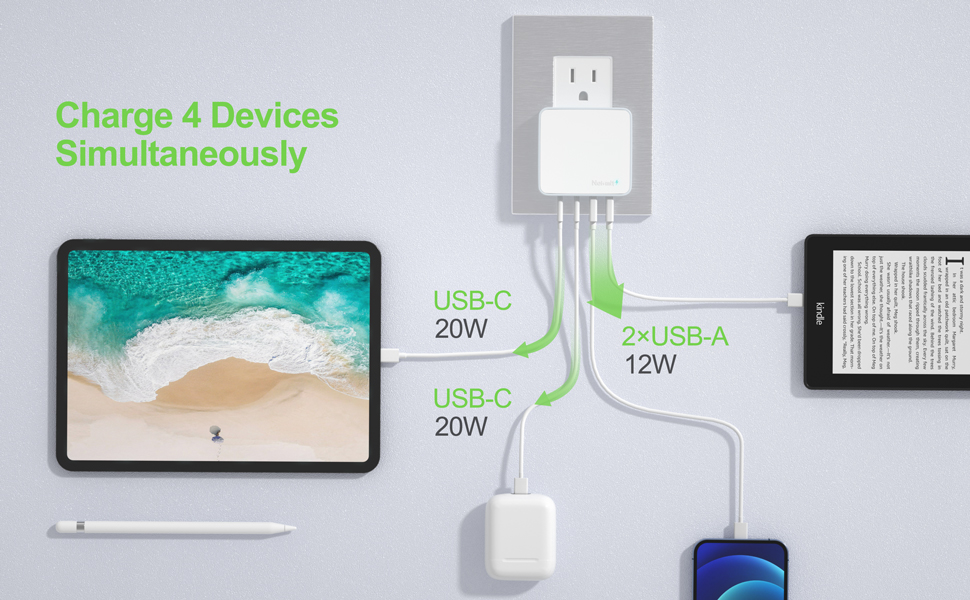 52W Wall Charger