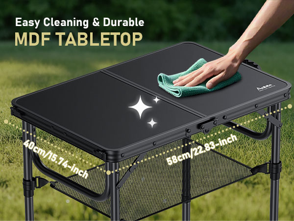 small fold up table