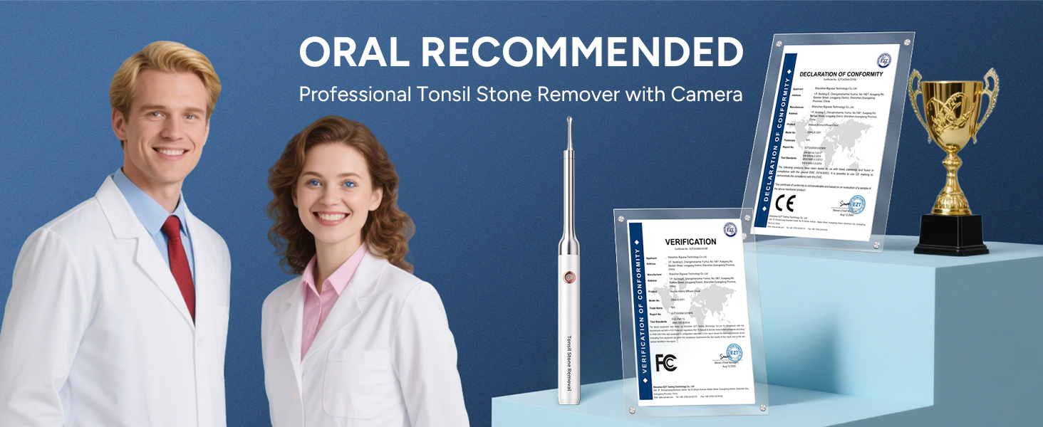 Tonsil Stone Remover with Camera