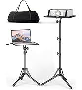 KOOV Projector Stand Tripod Adjustable Height 26" to 56", Foldable Laptop Tripod Stand with Mouse...