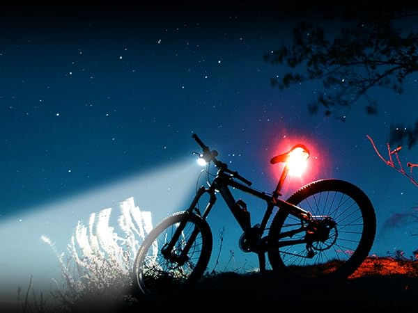 night riding cycling