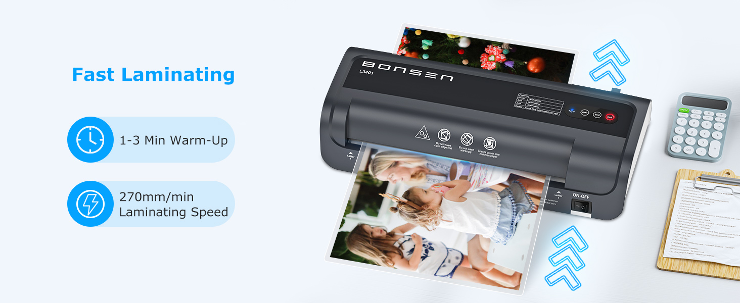 BONSEN Laminators for Home School Office Business