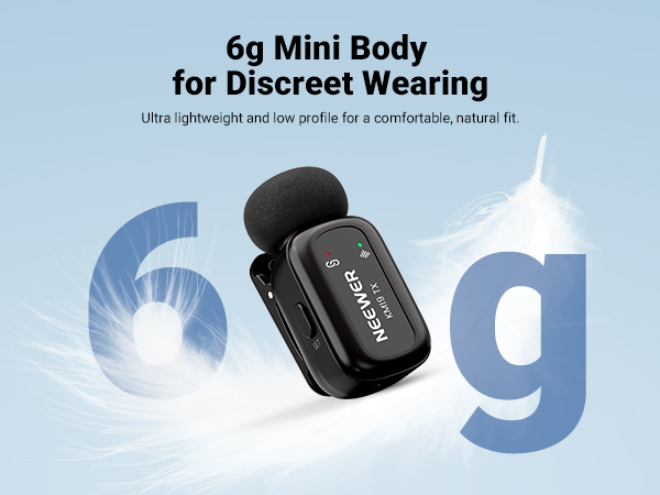 6g Mini Body for Discreet Wearing