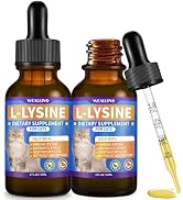 WEALLIN L-lysine Supplement for Cats, Immune Support for Cats, Support for Feline Respiratory, Sn...