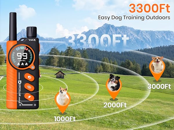 large dog shock collar with remote control training shock collar for dogs dog bark shock collar