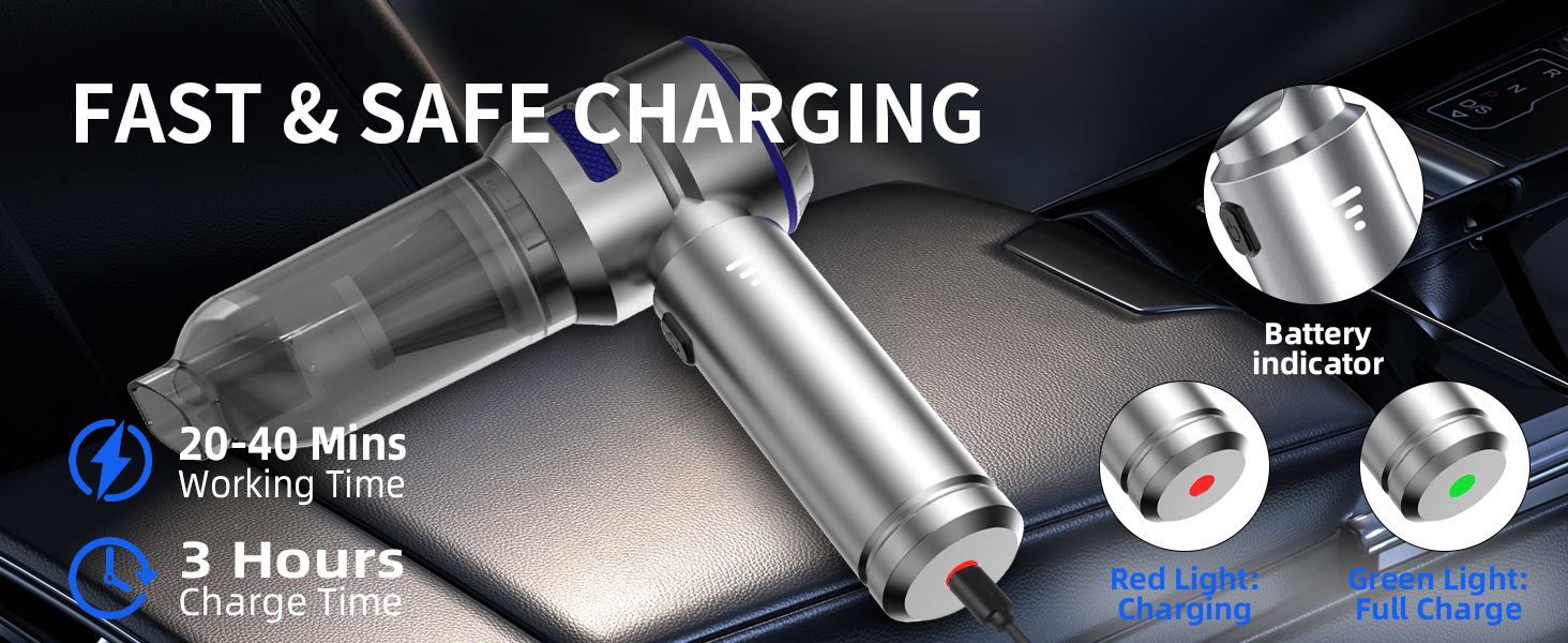 Car Vacuum Cleaner High Power