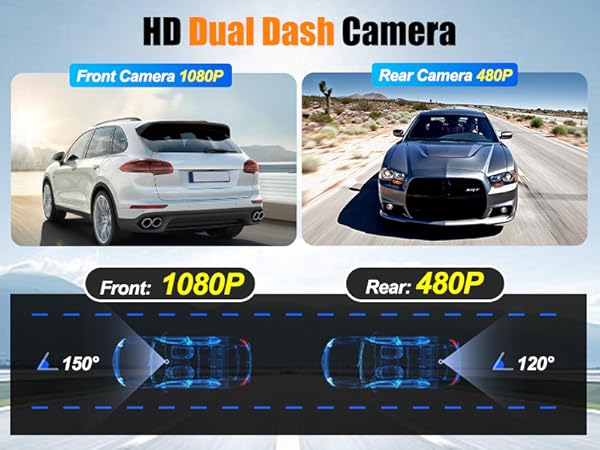 mirror backup camera rearview mirror dash cam front and backup camera rearview mirror with camera