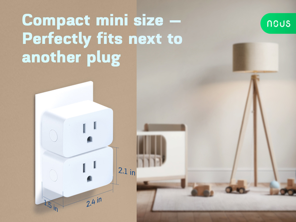 smart plug, Wi-Fi outlet, energy monitoring, remote control, no hub, smart home device