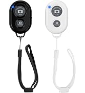 Wireless Camera Remote Shutter for Smartphones (2 Pack), Zttopo Wireless Phone Camera Remote Cont...