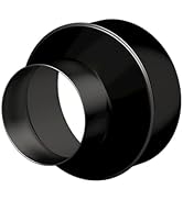 6 to 4 Duct Reducer, Hon&amp;Guan Duct Reducer Increaser 6 to 4 Reducer for 4/6 Inch Ducting HVAC Ven...