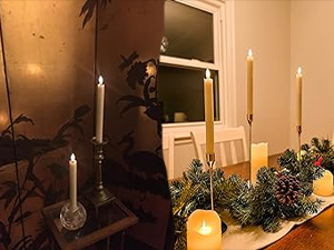 Flicking Flameless Candles