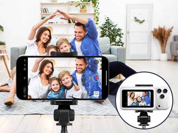 vlog selfie monitor screen iphone