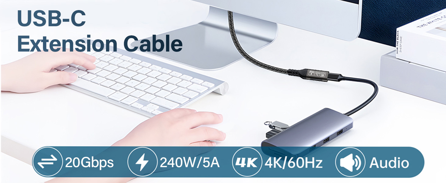 usb c extension cable short