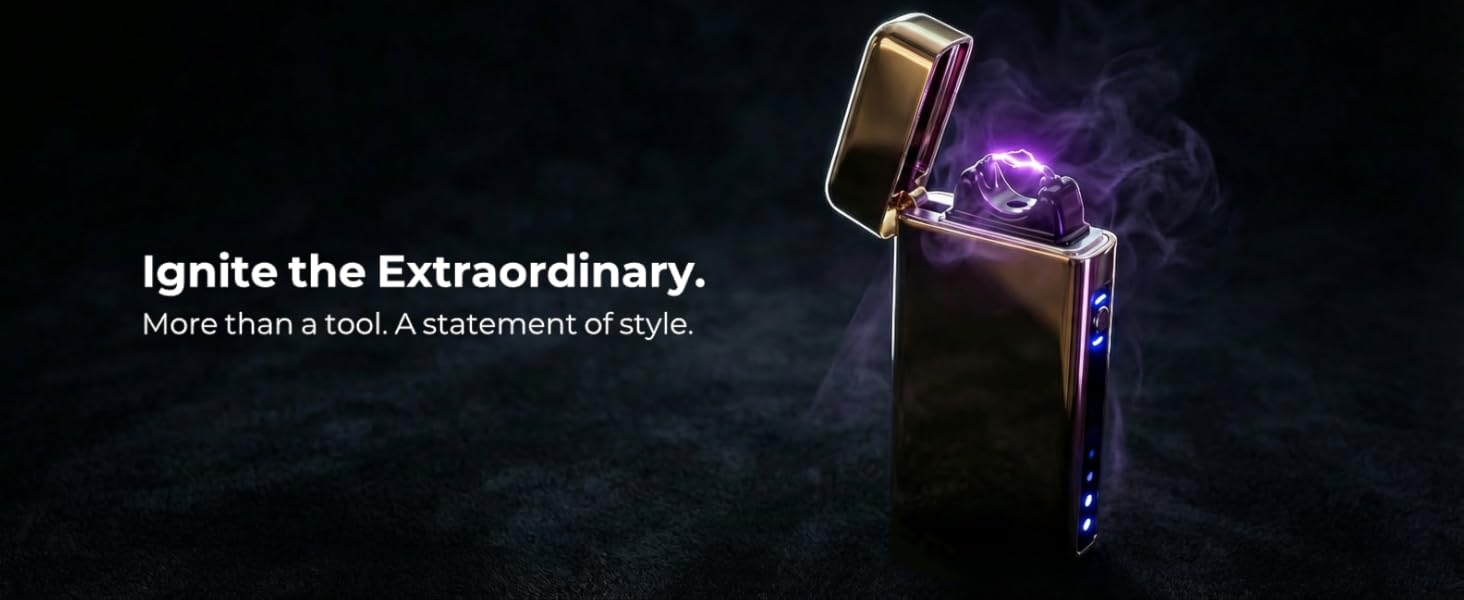 The COMANYI Mirror Gold Arc Lighter