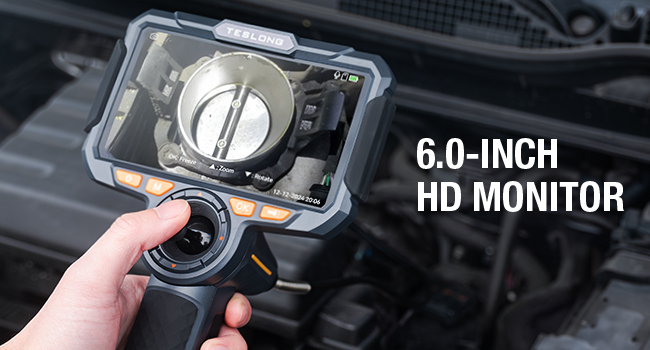 endoscope camera with screen display