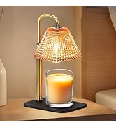 MUJTEO Candle Warmer Lamp with Timer Dimmer Adjustable Height,Electric Wax Warmer for Scented Jar...