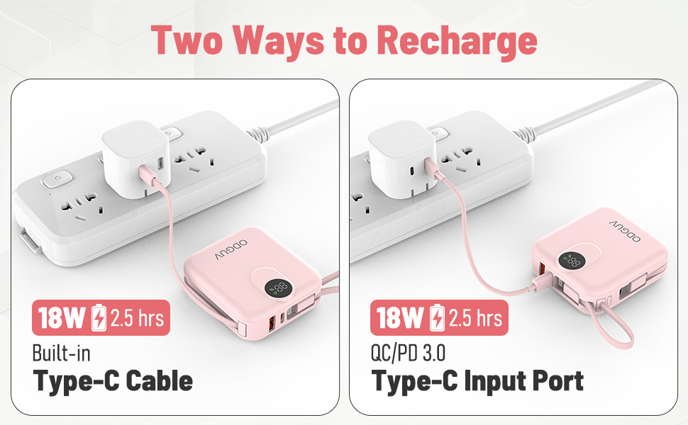 Two Ways to Recharge