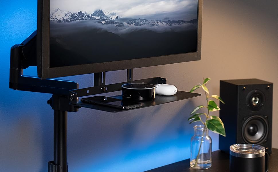 vesa mount shelf