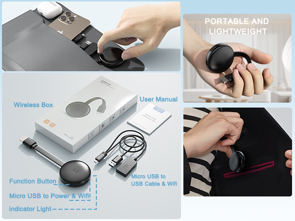 wireless hdmi screen mirroring device