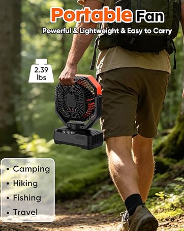Portable Fan Rechargeable