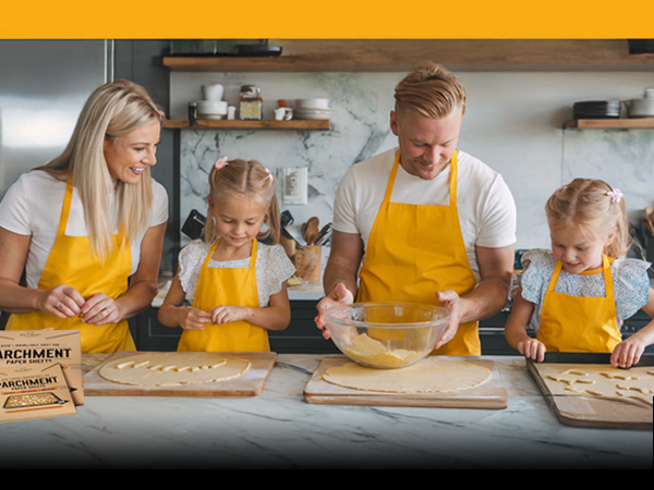 easy to use brown parchment paper sheets