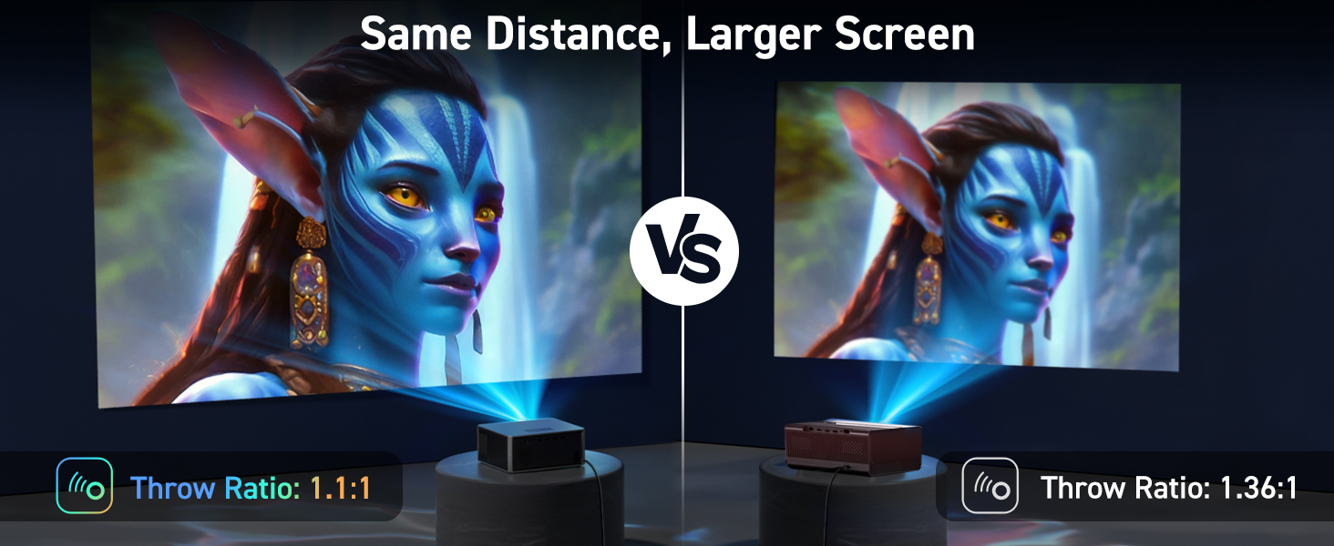 projector 4k decodes