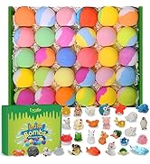 Bath Bombs for Kids with Toys Inside for Girls Boys - 30 Pack Bath Bombs Gift Set with Surprise, ...