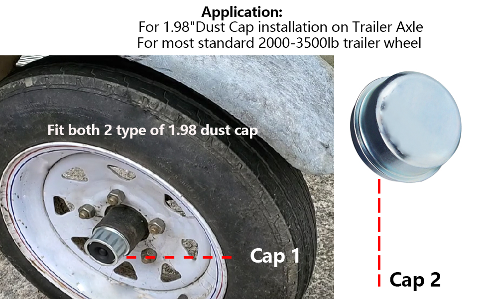 trailer axle dust cap install tool axle dust cap install trailer axle dust cap