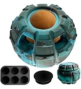 Yipetor Frozen Treat Dispensing Dog Toy - Large Chew Toy, Freezable Fillable Rubber, Reduces Anxi...