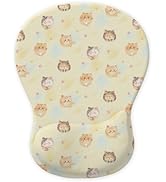 WINTOJO Ergonomic Mouse Pad with Gel Wrist Rest Support Comfortable Gaming Mouse Pad Pain Relief ...