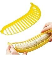 Banana Slicer, Practical Kitchen Tool, Plastic Salad Fruit Peeler Cutter Chopper